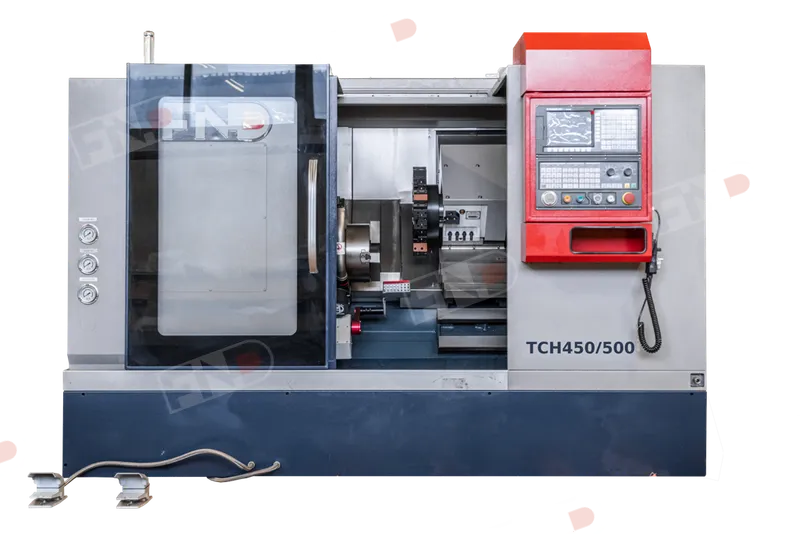 Токарный станок ЧПУ с наклонной станиной ФАЙНД ТСН 450/500